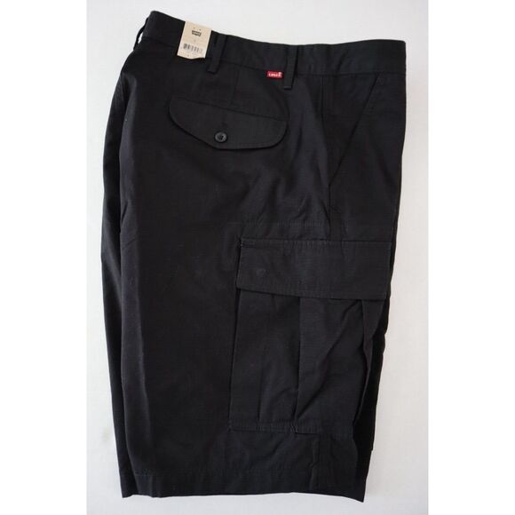 Levi's 232510013 Men's Sz 38 Black Loose-Fit Non-Stretch 9.5" Cargo Shorts - Picture 7 of 7